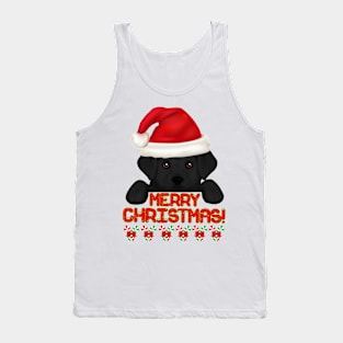 Merry Christmas Black Labrador Retriever Puppy! Especially for Lab owners! Tank Top